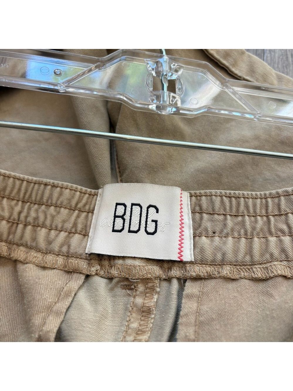BDG Beige Casual Shorts - Picture 3 of 7